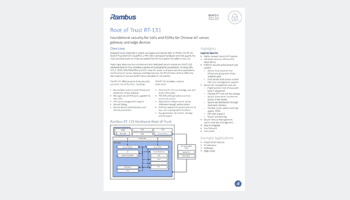 Root of Trust RT-131 Product Brief thumbnail